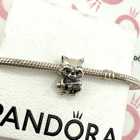 ✨🔥Pandora Marvel Guardians of the Galaxy Rocket Raccoon Charm - Picture 2 of 3